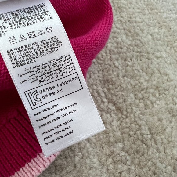 Joules Girls GeeGee Bunny Pink Cotton Jumper Sweater 5 - Picture 9 of 9